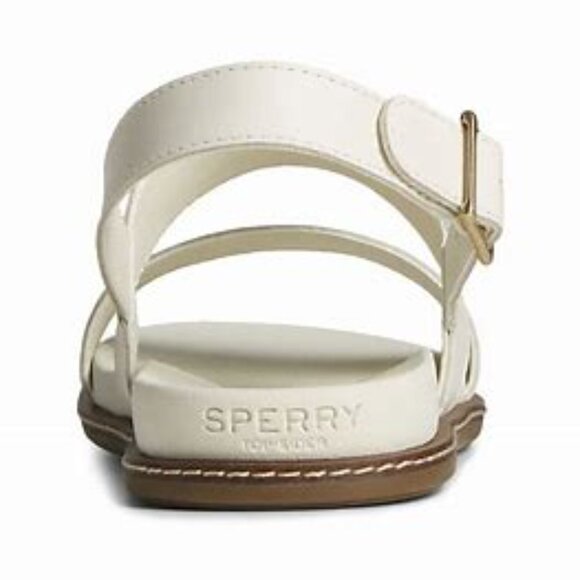Sperry $65 Waveside Plushwave Backstrap Ivory Sz 11 NIB! - Picture 4 of 4